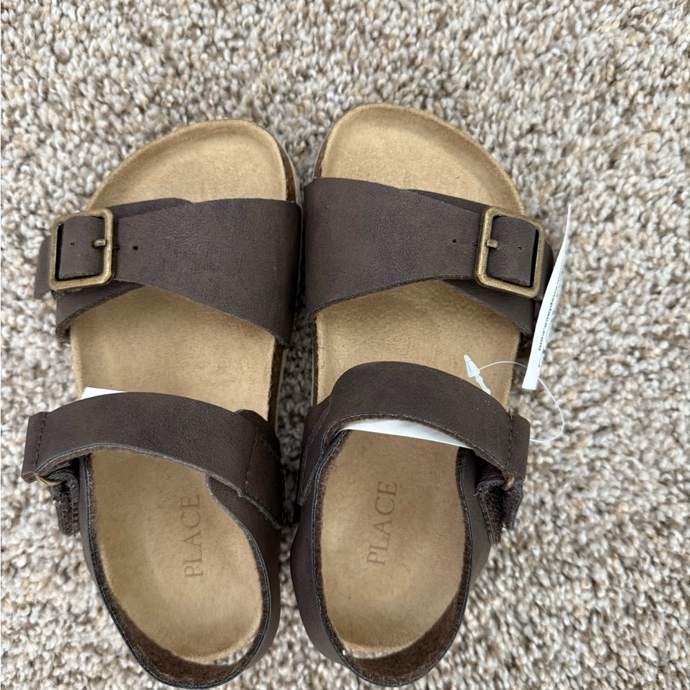 Children’s Place Kids Brown Sandals NWT